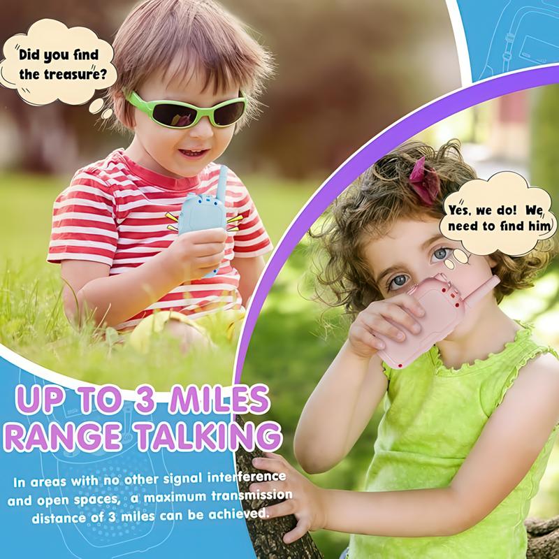 📞 2PCS Kids Video Walkie Talkies Toys🎄