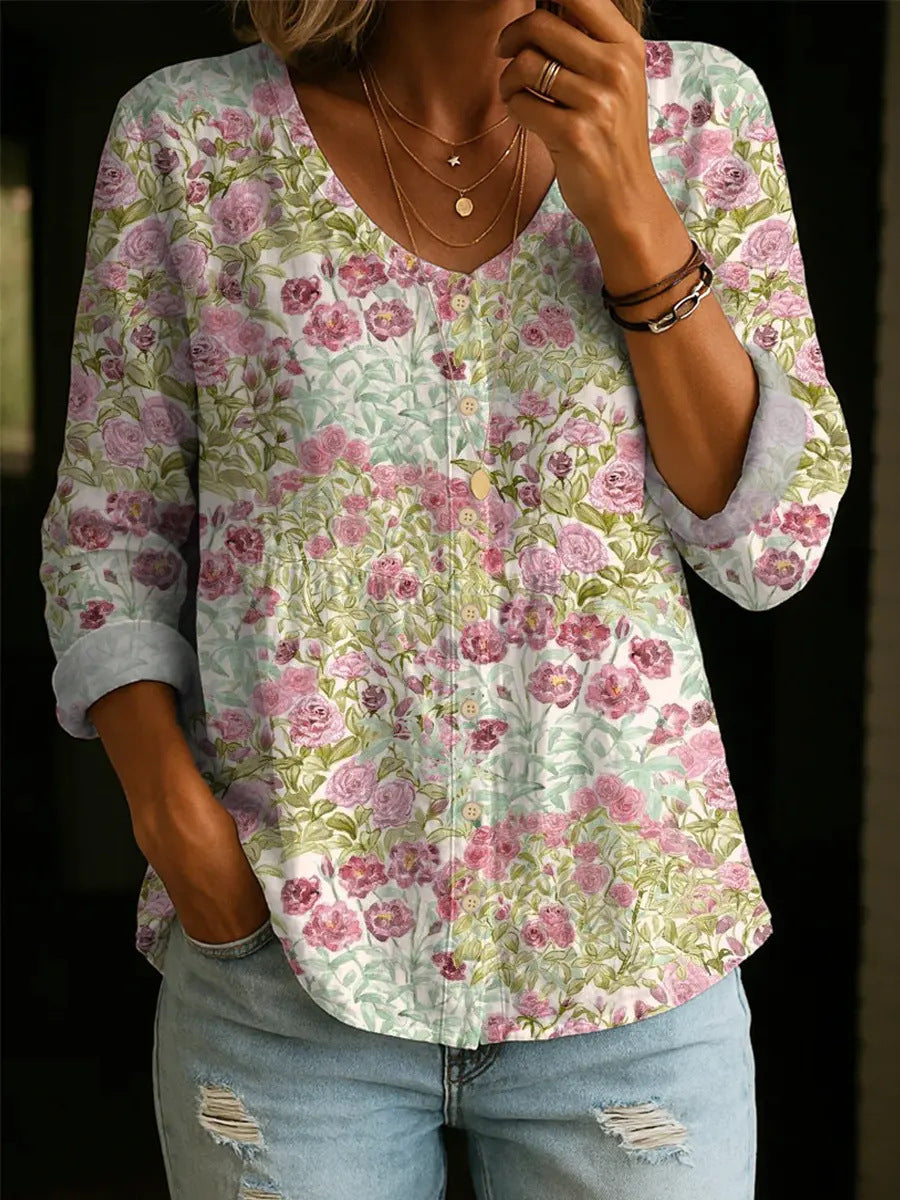 ✨✨Buy 2 Pcs Free Shipping - Women's Linen And Cotton Shirt
