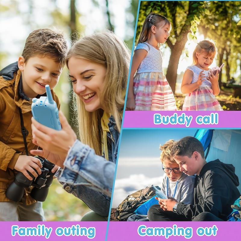 📞 2PCS Kids Video Walkie Talkies Toys🎄