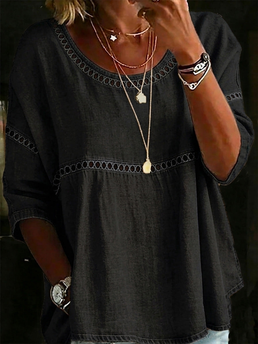 ✨✨New Arrivals🔥 Women's Vintage Casual Loose Linen Blouse Shirt