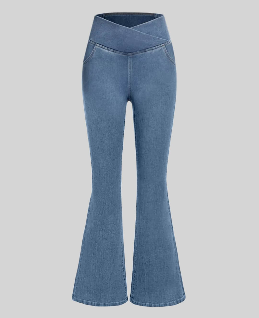 🔥Buy 2 Save $6.99 & Free Shipping - 👖Stretchy Jeans High Waisted Crossover