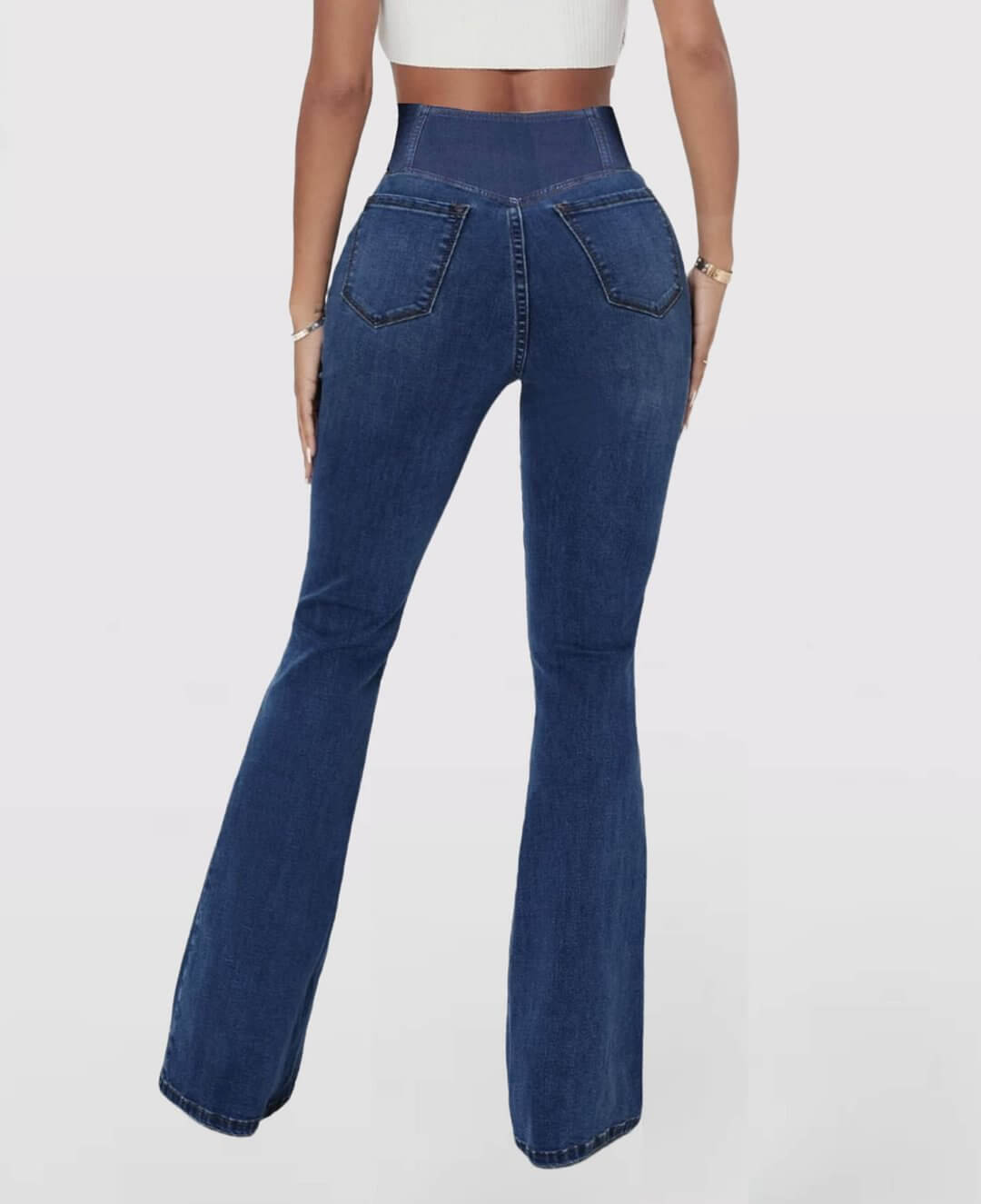 🔥Buy 2 Save $6.99 & Free Shipping - 👖Stretchy Jeans High Waisted Crossover