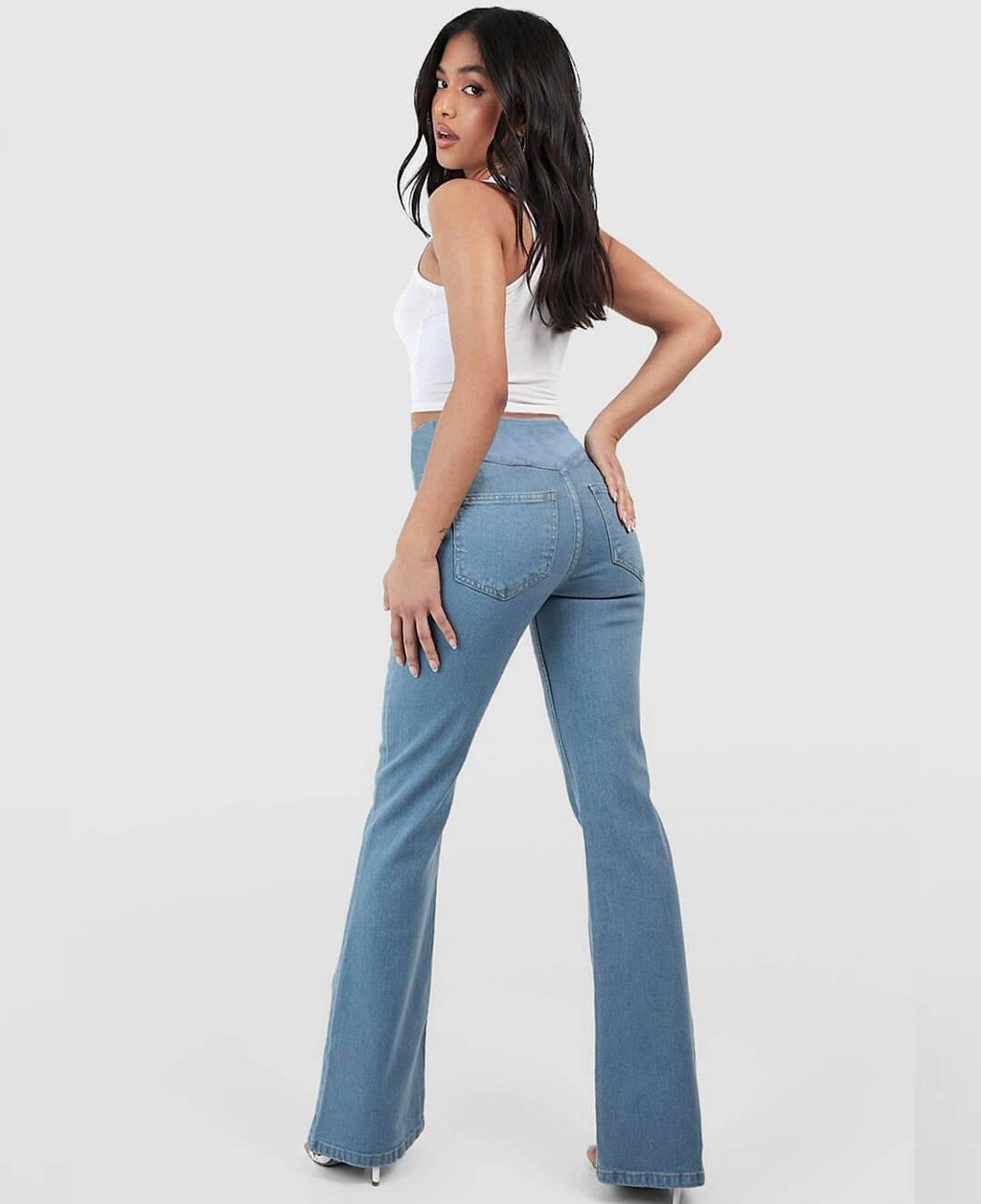 🔥Buy 2 Save $6.99 & Free Shipping - 👖Stretchy Jeans High Waisted Crossover