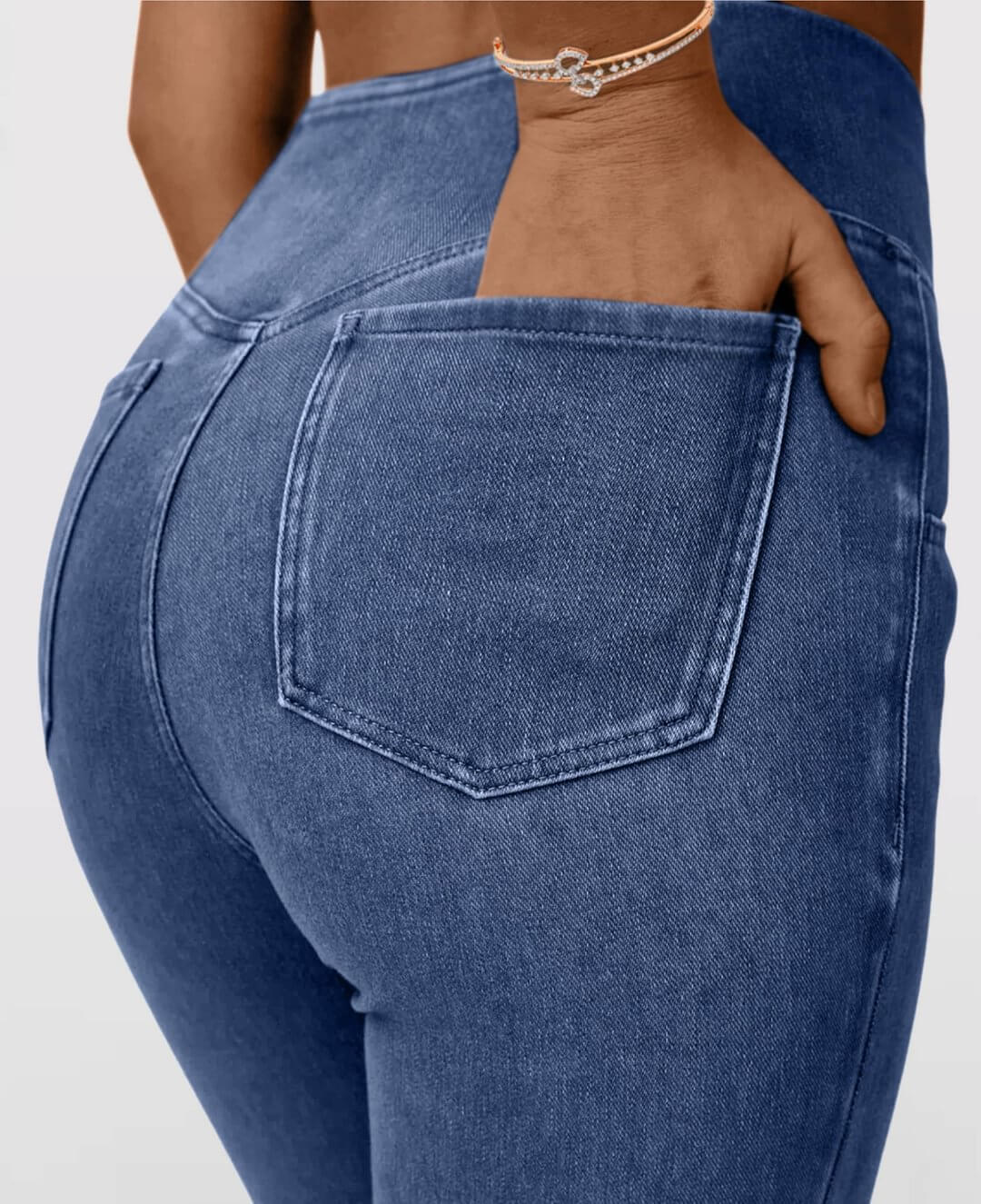 🔥Buy 2 Save $6.99 & Free Shipping - 👖Stretchy Jeans High Waisted Crossover